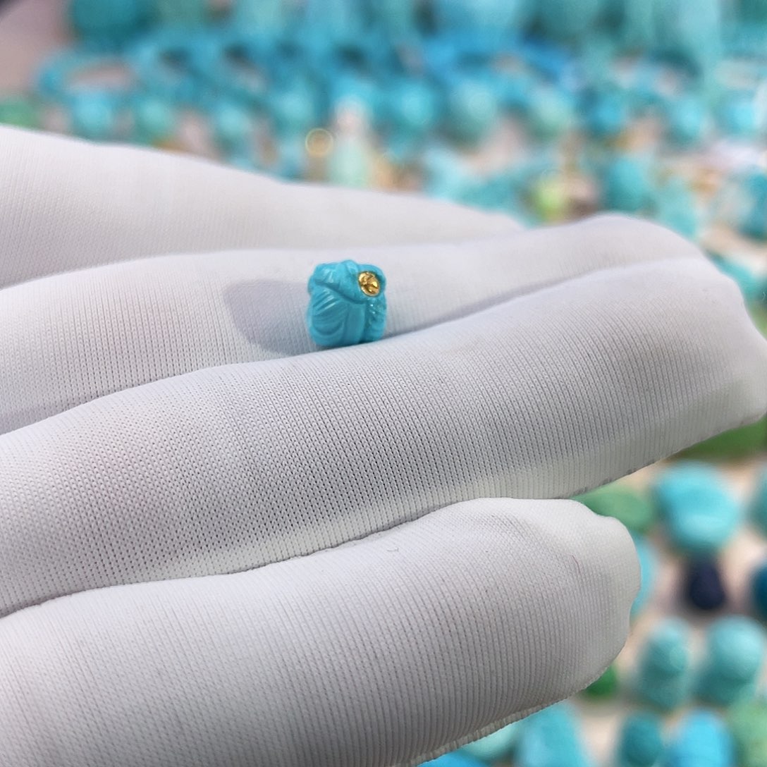 绿松石珠宝奇石未镶嵌