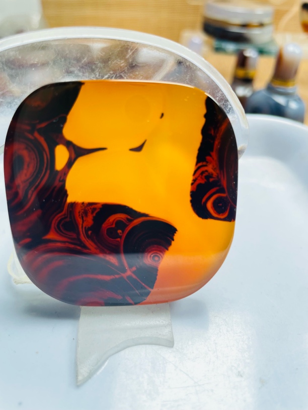 巴西玛瑙意境吊坠