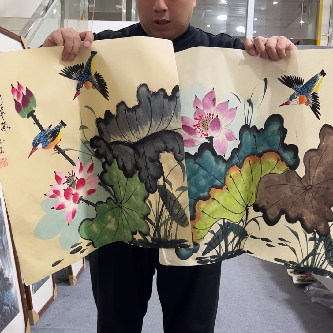 国画LT精品国画作品单幅任发