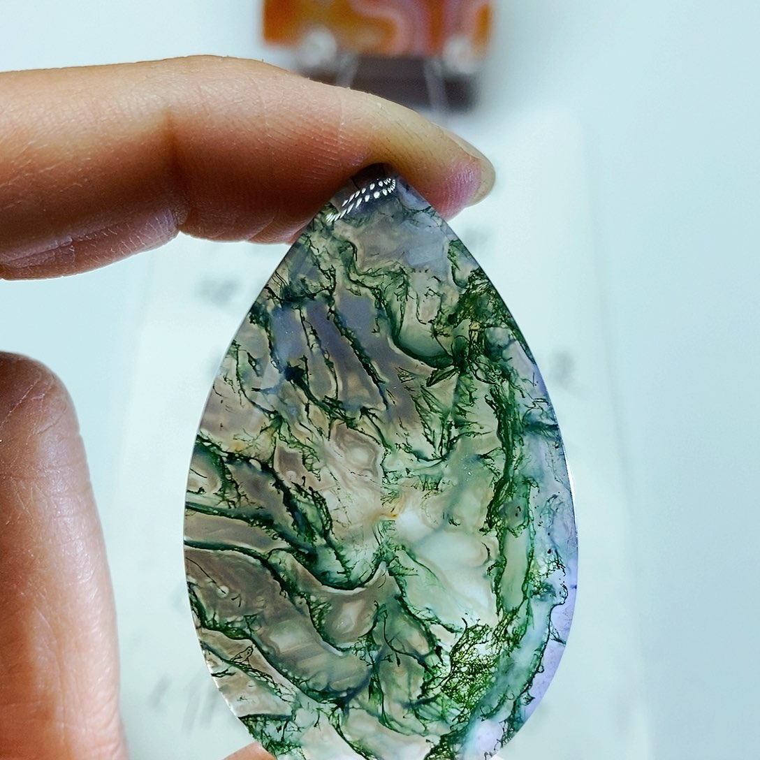 玛瑙/玉髓颈饰未镶嵌单*线