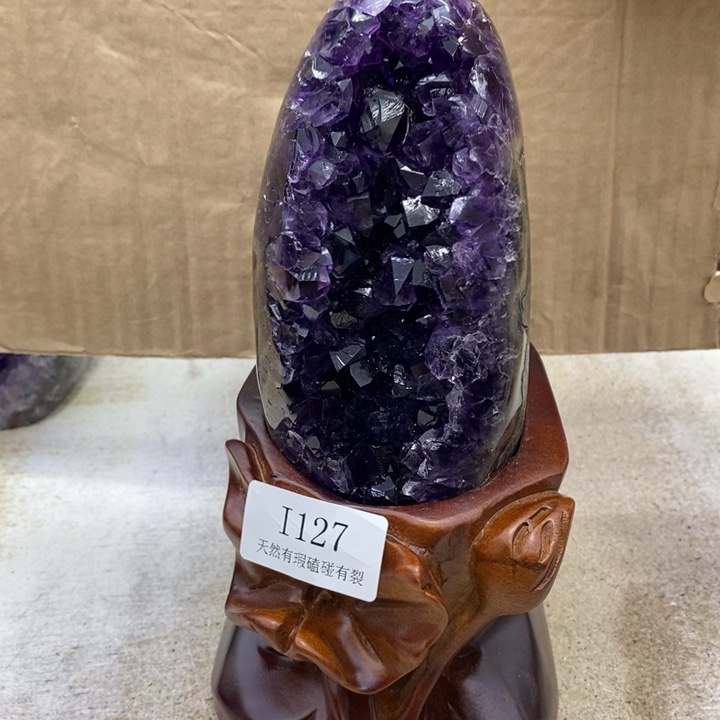 紫晶大型摆件（非配饰）未镶嵌