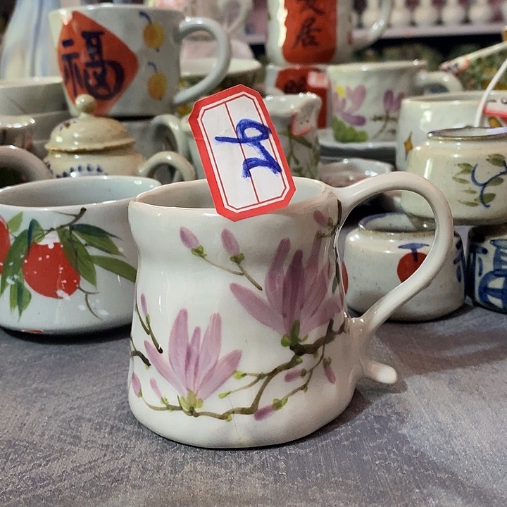 景德镇玉兰杯微瑕