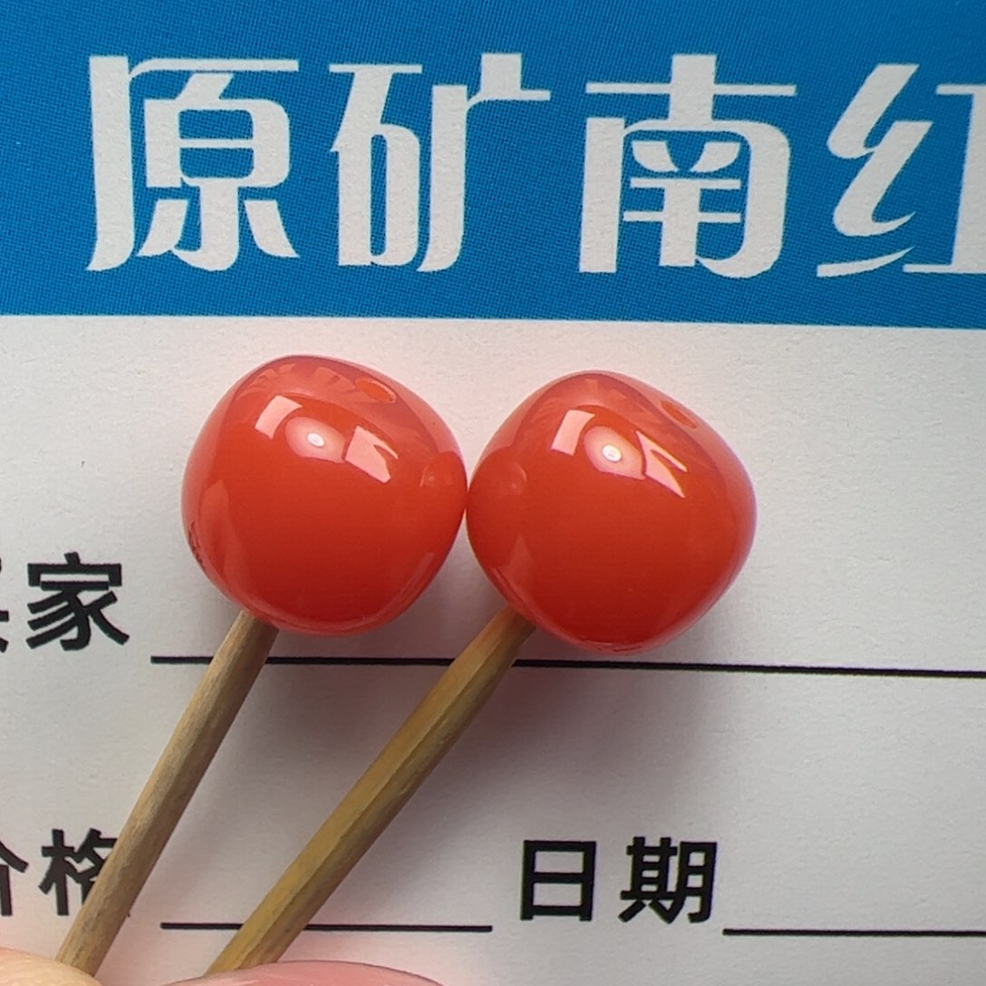 南红玛瑙老型8mm未镶嵌