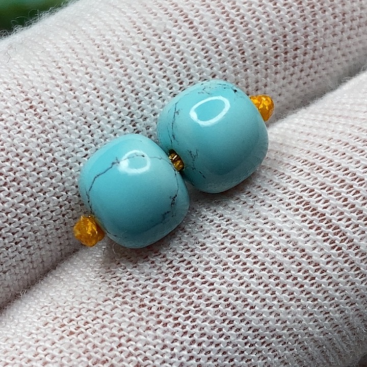 绿松石未镶嵌天然原矿 地大质检