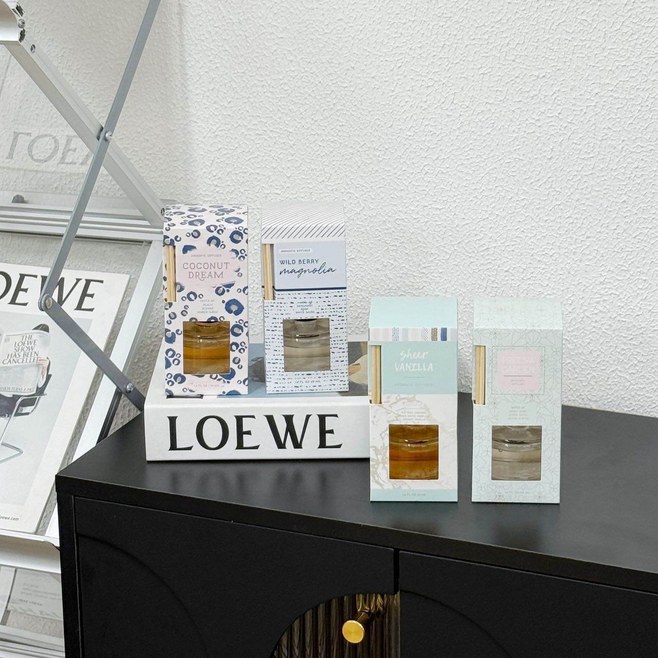 英国精油香氛挥发扩香器清新自然无火液体香薰客厅4种味道10-8