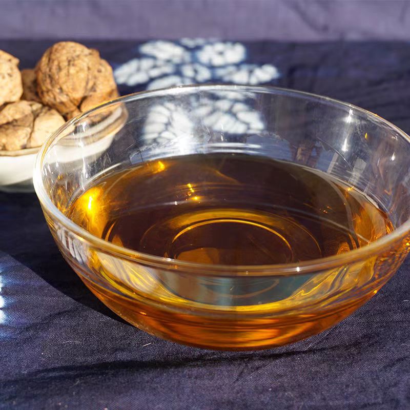 【核桃油】云南农家传统手工冷榨核桃去壳榨油1瓶