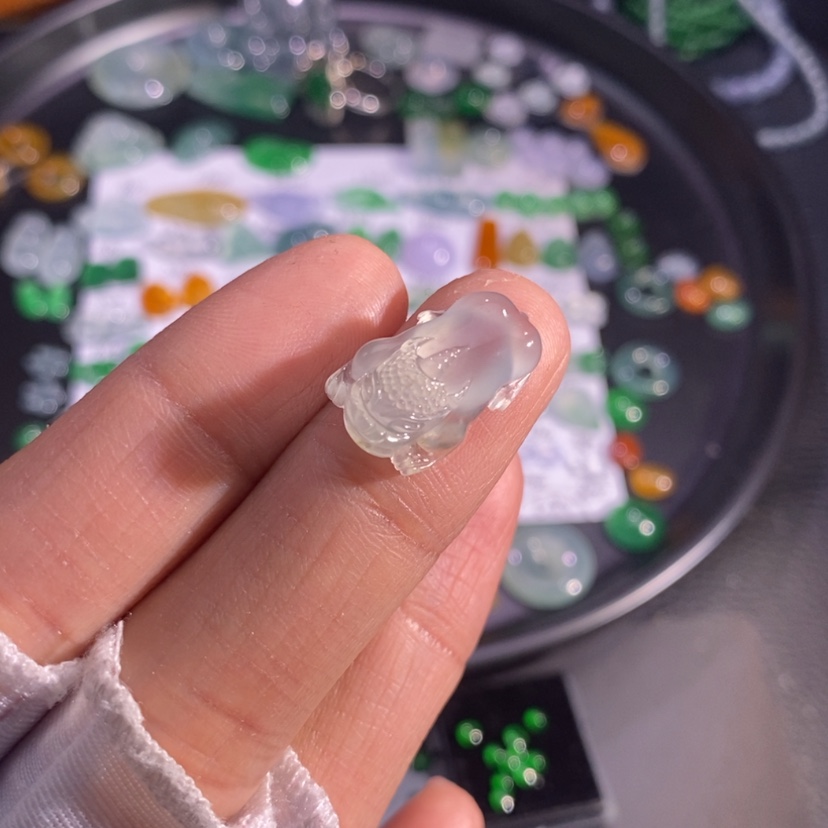 【闪购商品】翡翠挂件未镶嵌貔貅
