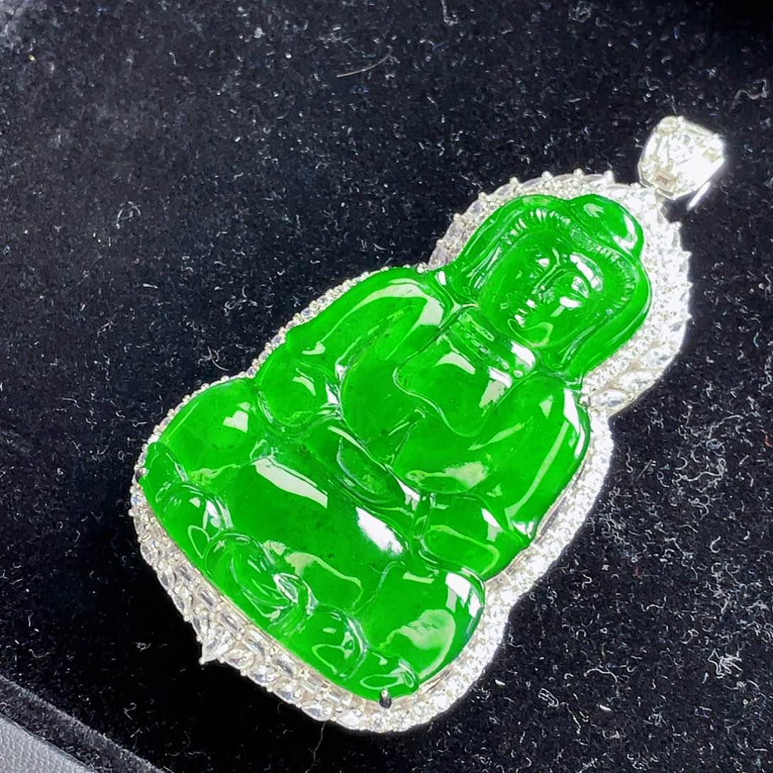 翡翠吊坠(不含链)未镶嵌