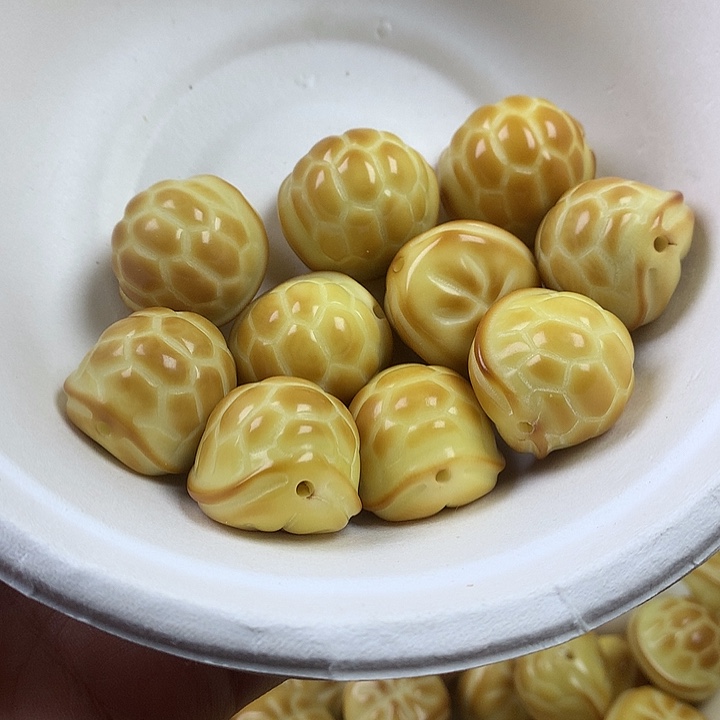 山***里手串菩提根/象牙果象牙果瑕疵 不退不换