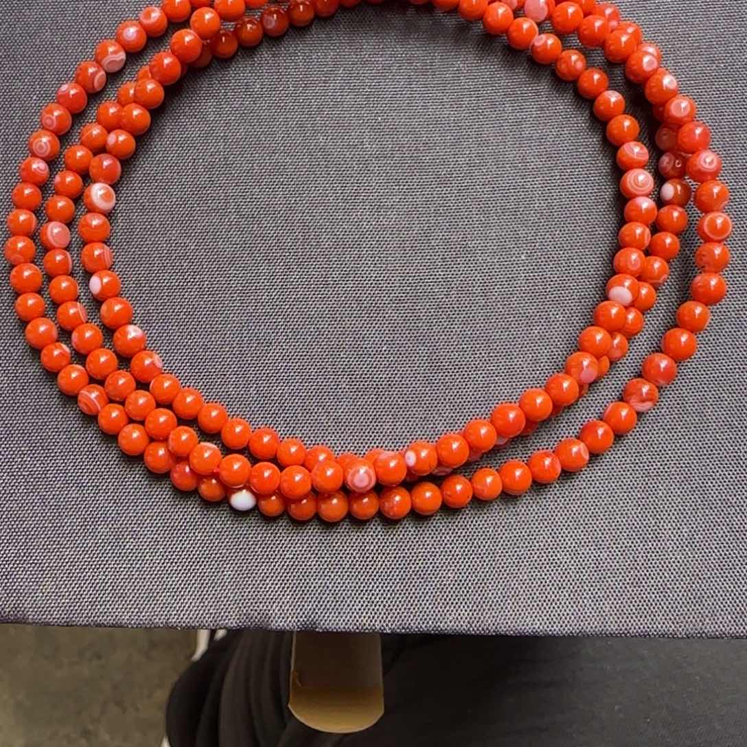 南红玛瑙手串未镶嵌蹦**哒j0085多圈