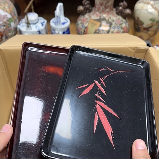 瓷片摆件工艺品瓷器摆件777 