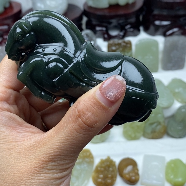 和田玉未镶嵌颈饰104