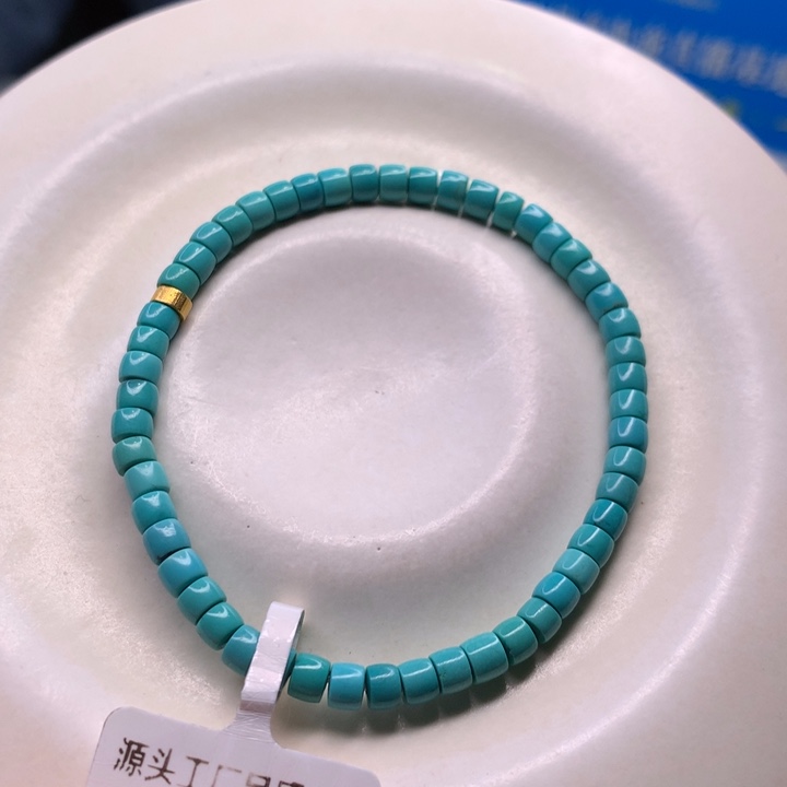 绿松石配饰未镶嵌李*艺