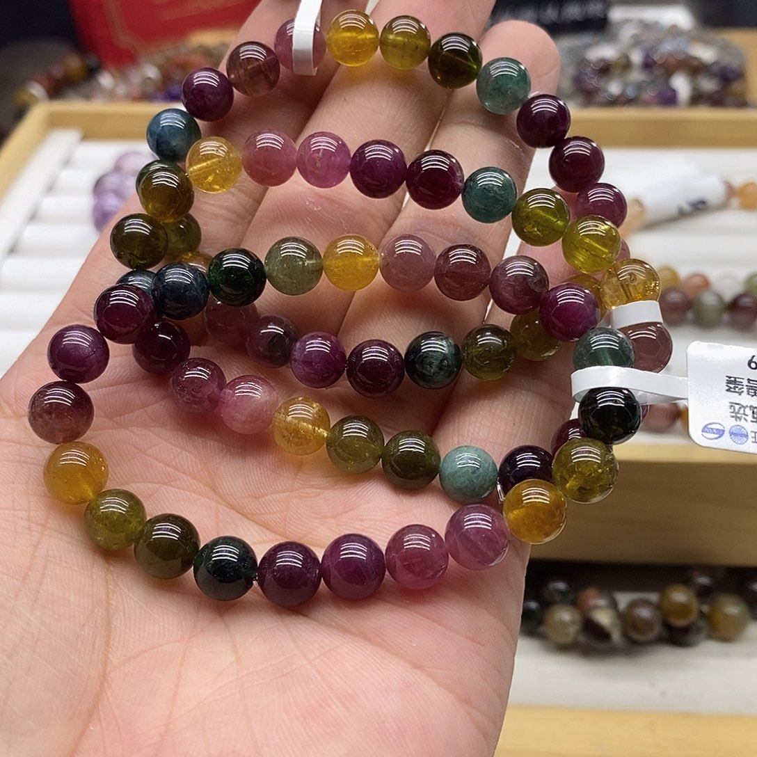 手链未镶嵌碧玺多样性发货发一条