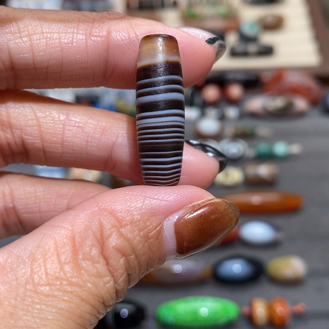 G***M玛瑙/玉髓合金手链