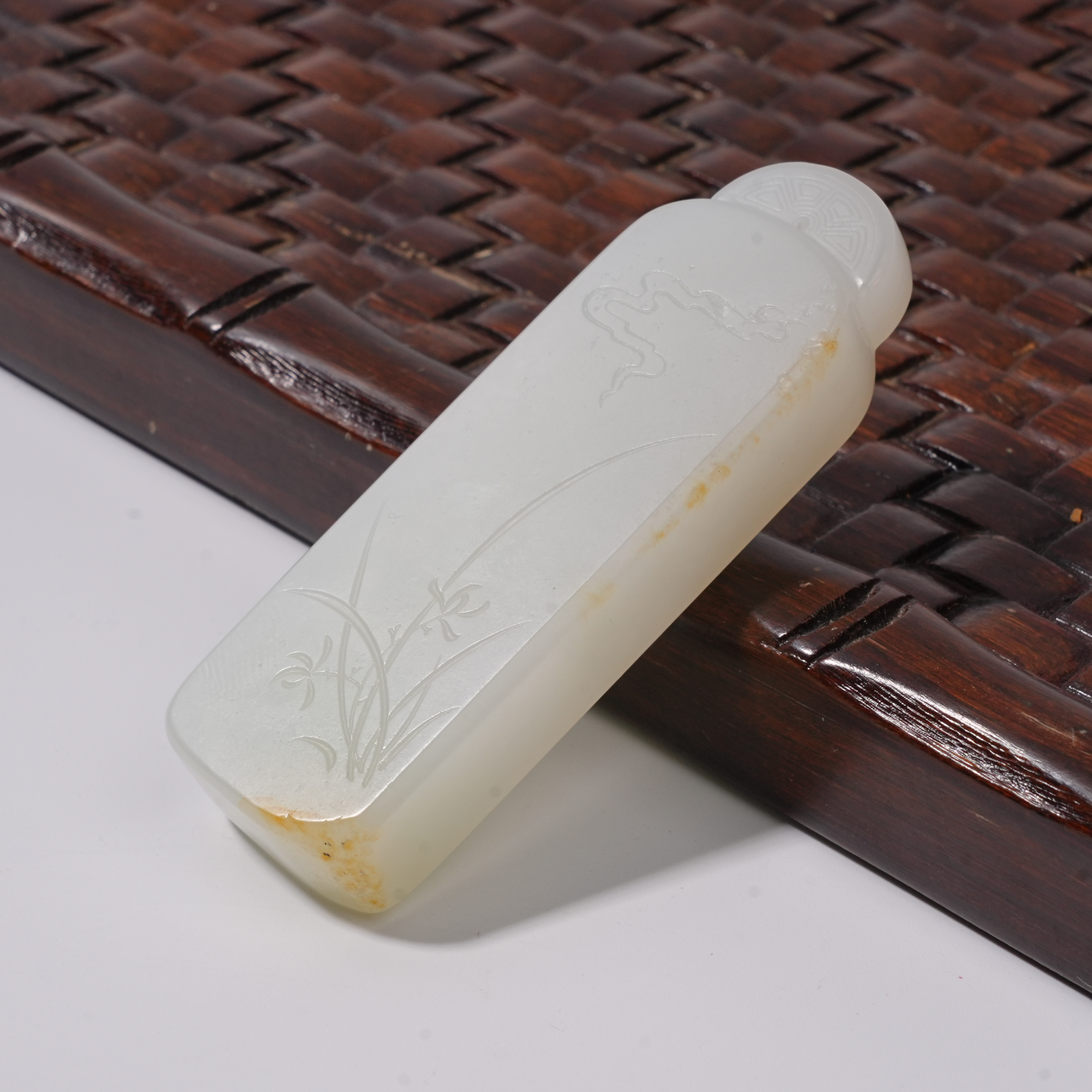 ZJ1101C061和田玉把件53.57g