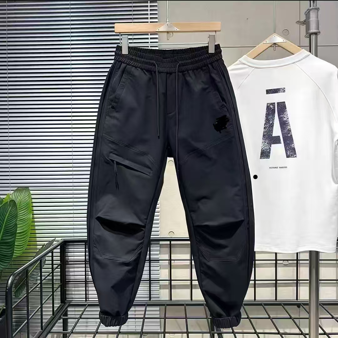 大码男装小树工装冲锋裤9618