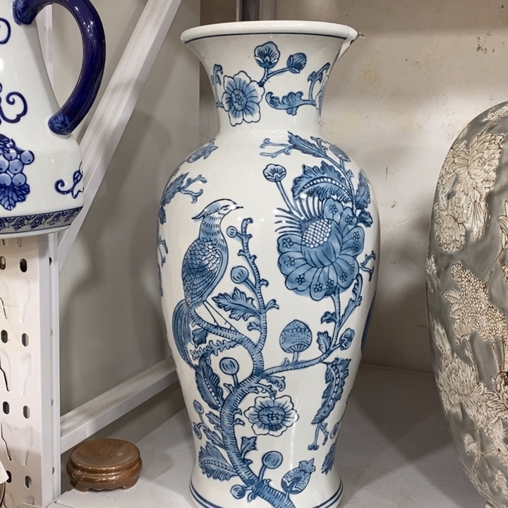 摆件用***?手绘陶瓷花瓶摆件