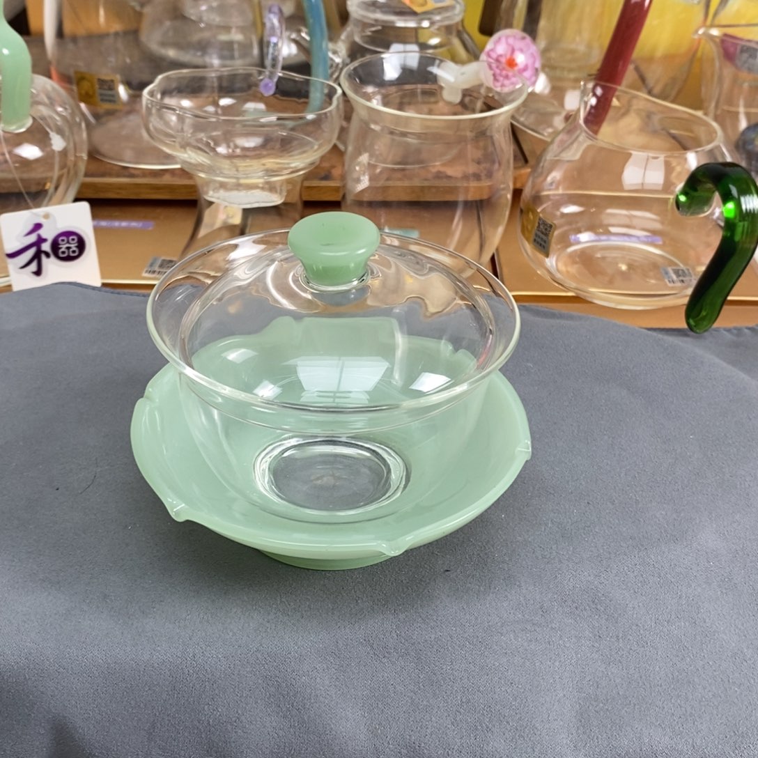 浅玉色盖碗样品1111