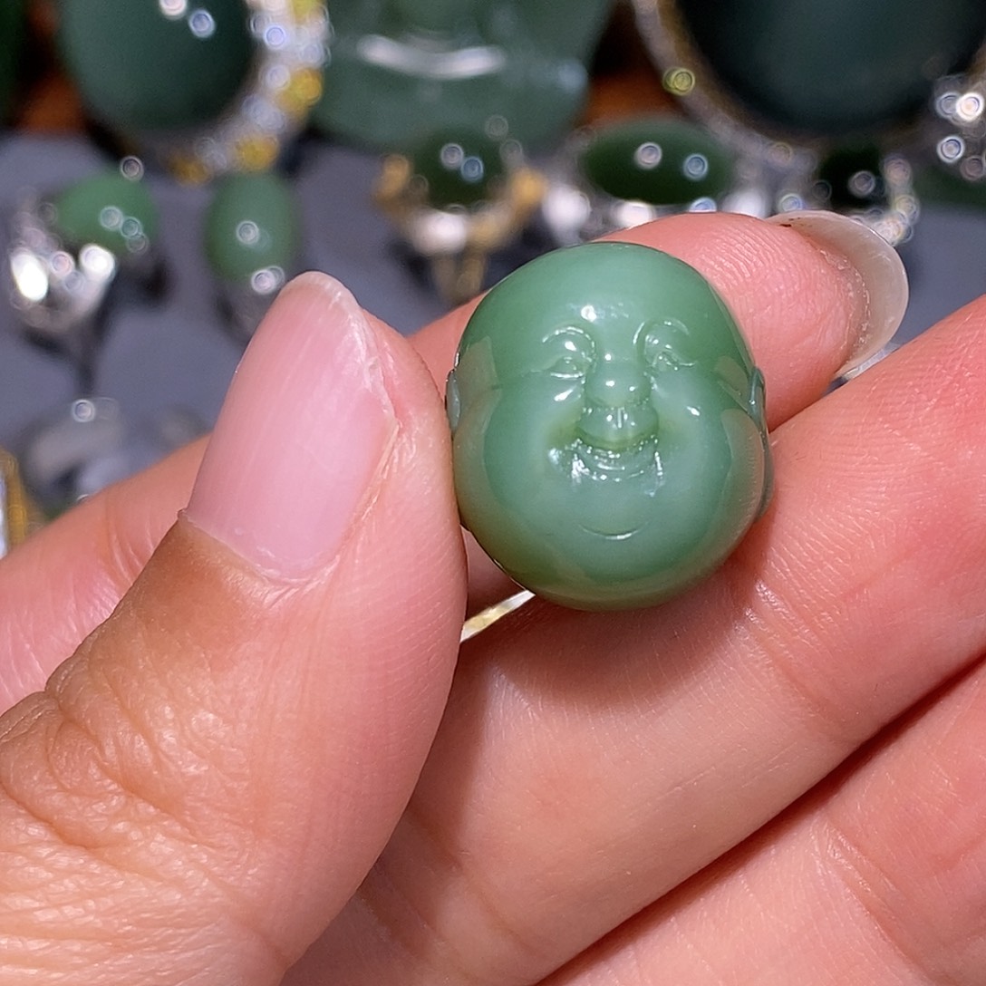 和田玉（碧玉）未镶嵌颈饰