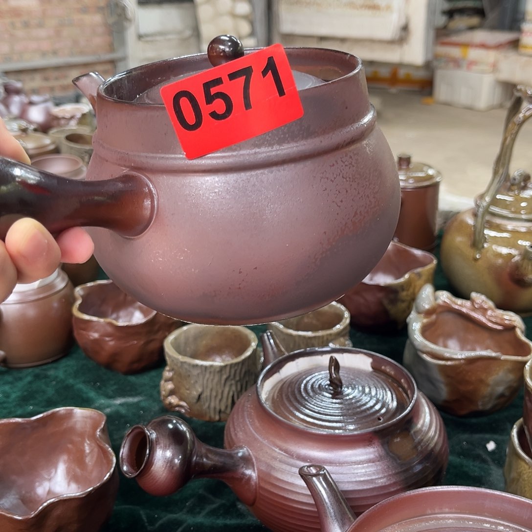 壶海****g571柴烧开窑大吉  柴烧烧水壶