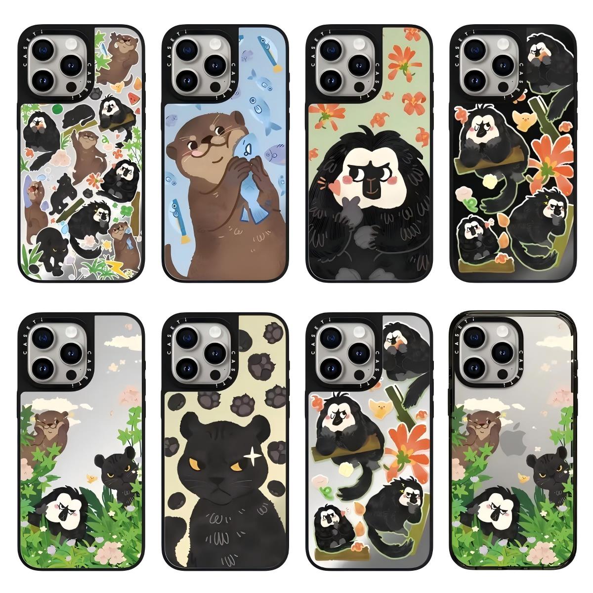 CASETi联名红山动物园森林杜杜可爱里昂16pro适用iphone14promax