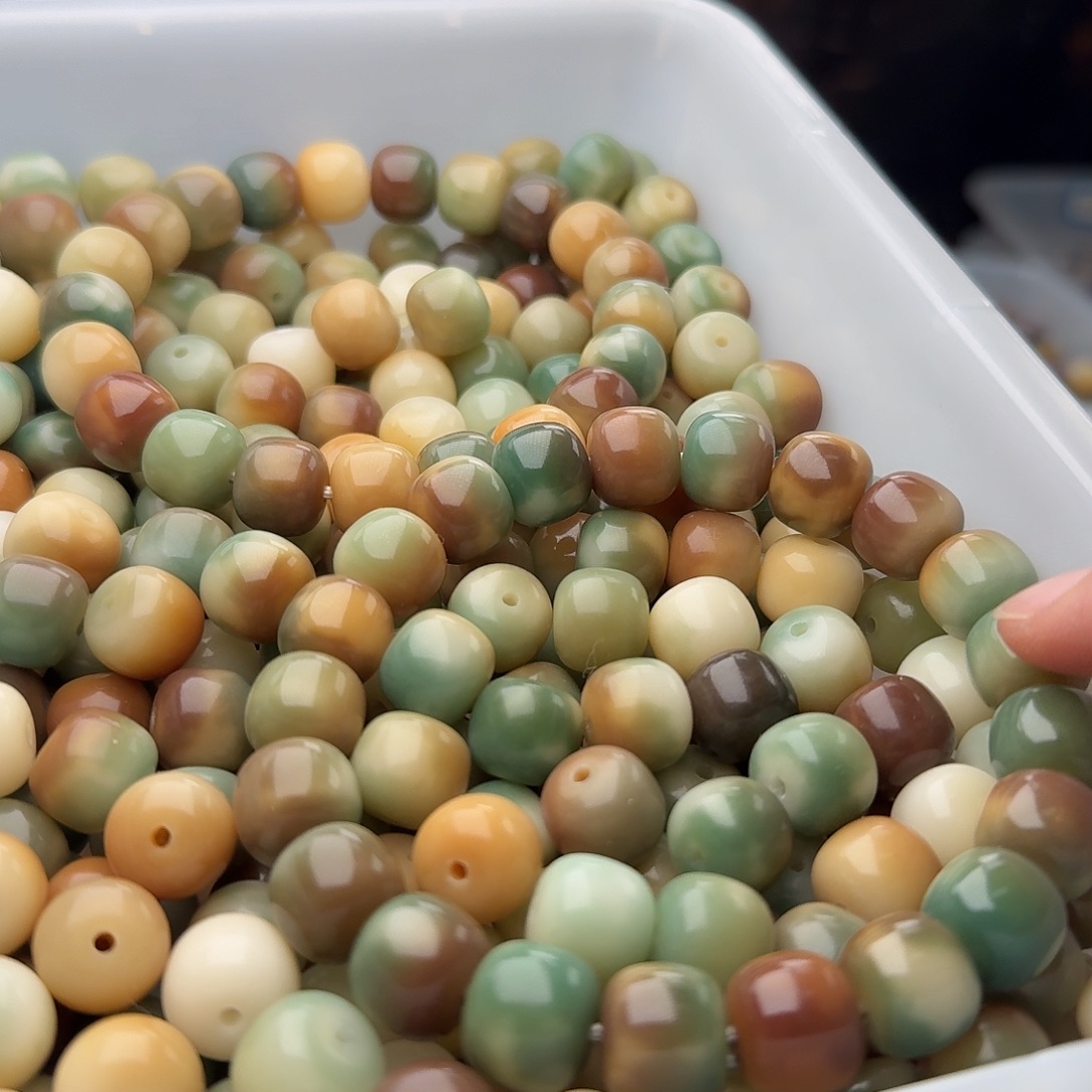 吊坠菩提根/象牙果50 颗敦煌花皮 12 桶