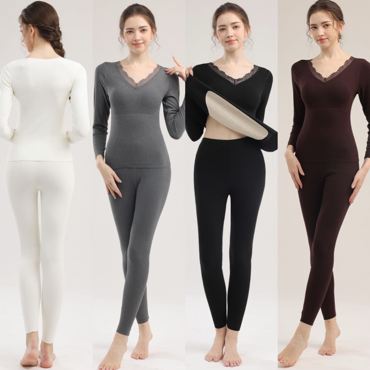 秋冬季保暖内衣女士