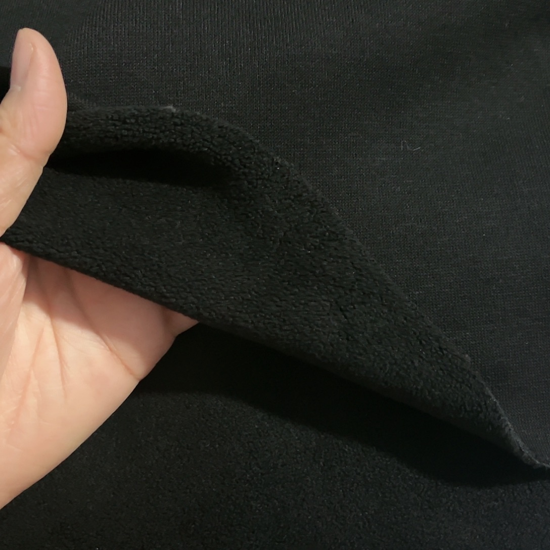 黑色奥利绒1.8×2米长带螺纹