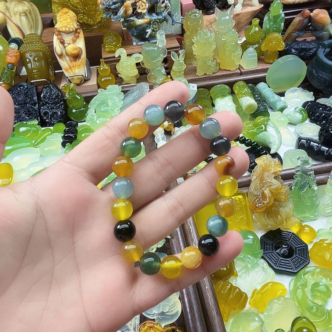 岫玉未镶嵌吊坠(不含链)