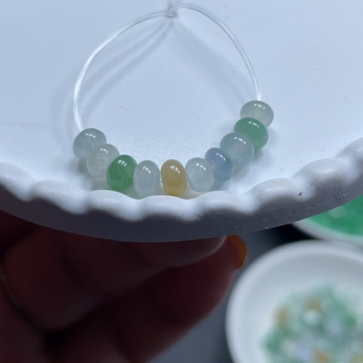 未镶嵌手链翡翠翡翠