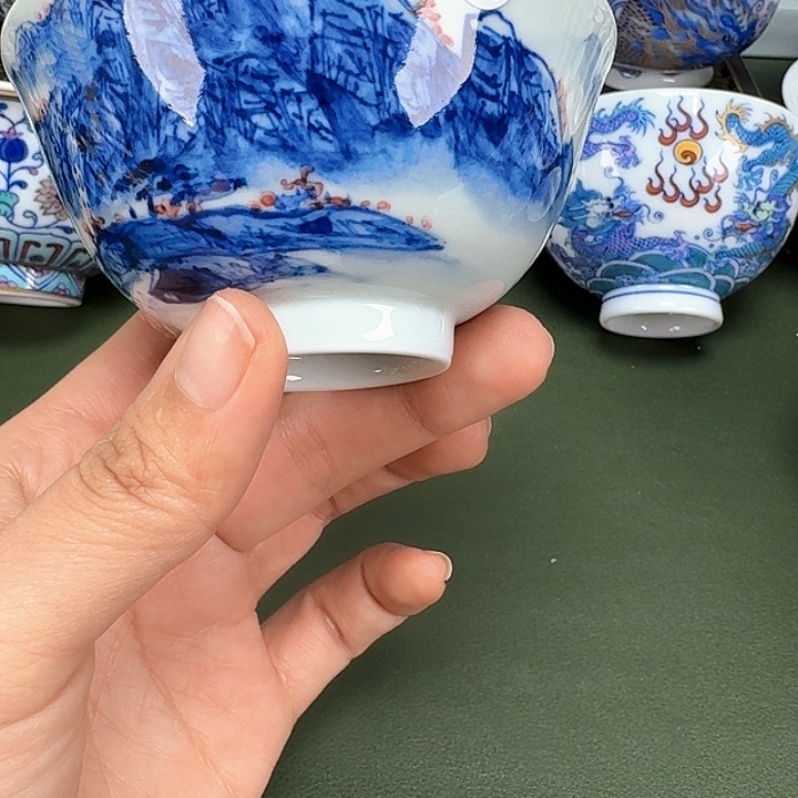 沙沙手工手绘茶具163