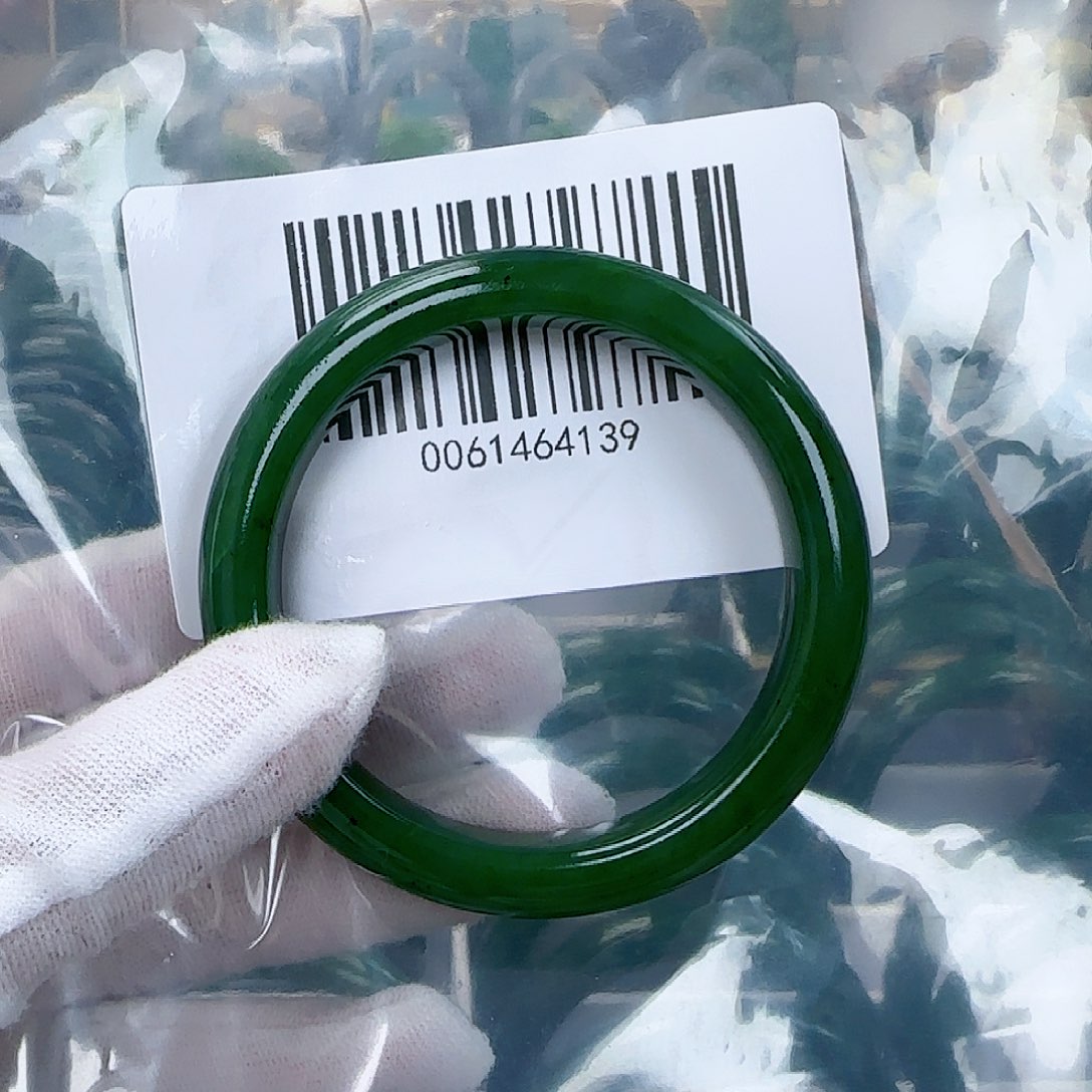 和田玉（碧玉）手镯未镶嵌54