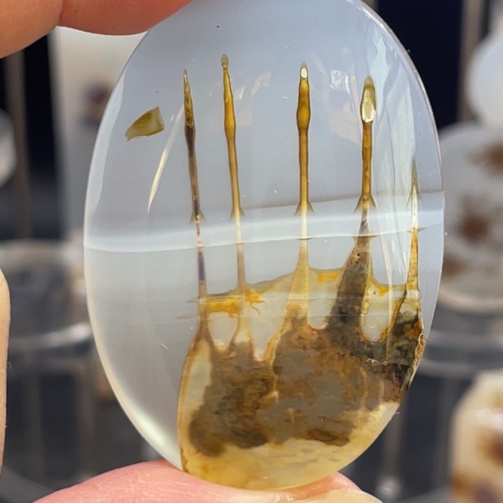 澳***店玛瑙/玉髓合金颈饰