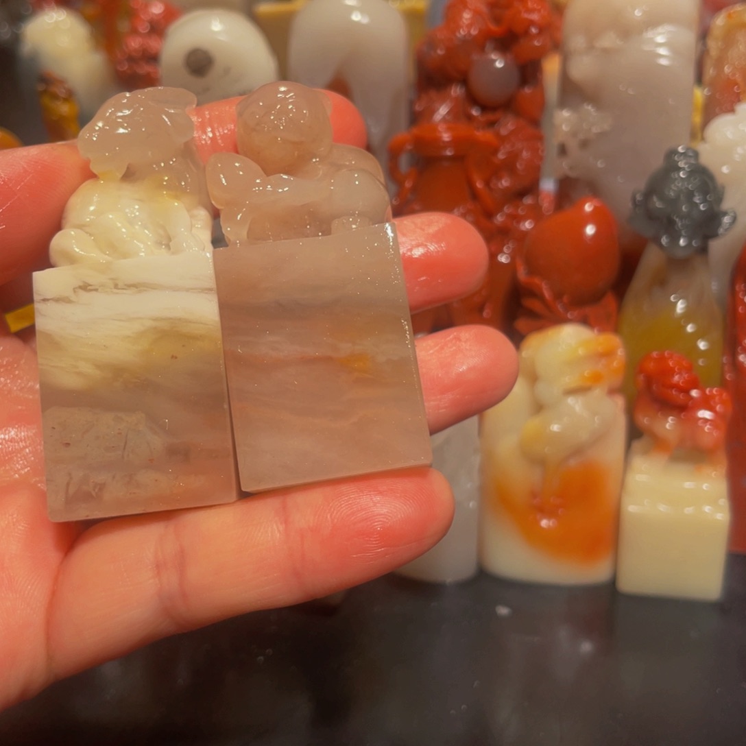 寿山石印石精美寿山