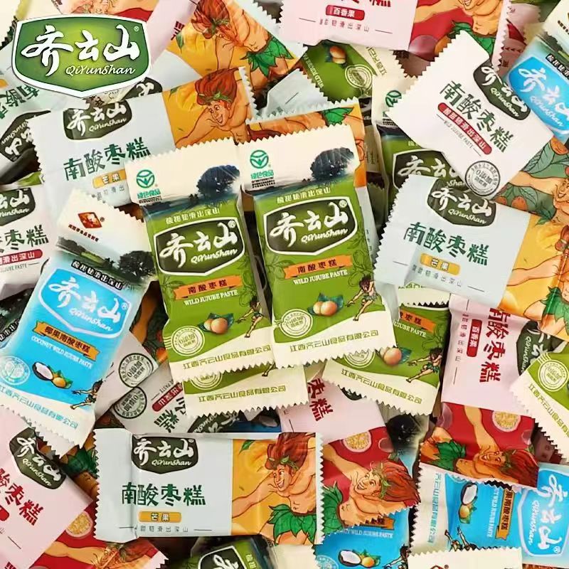 齐云山南酸枣糕散装酸甜老式怀旧多口味江西特产果糕儿童休闲零食