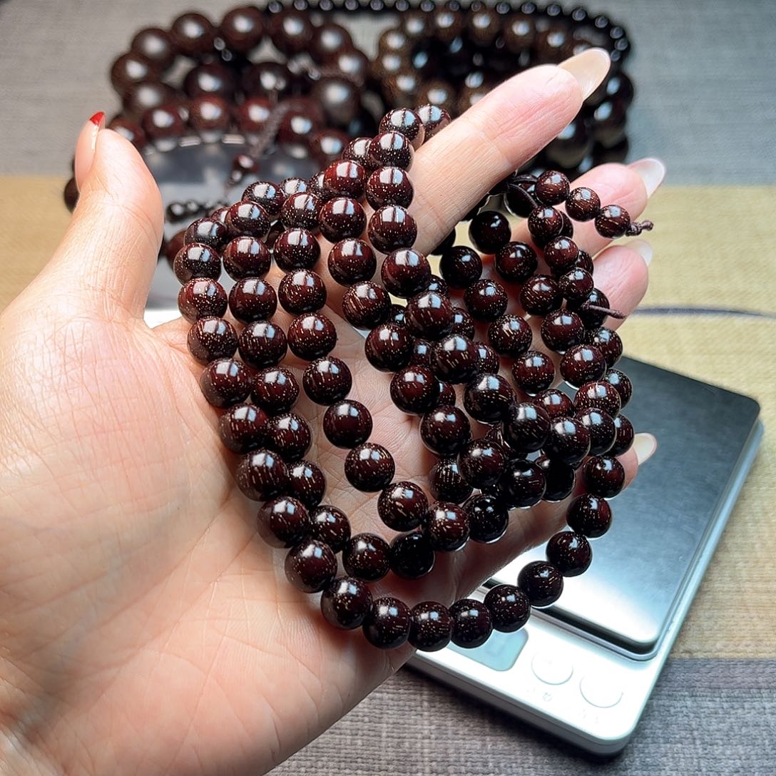 檀香紫檀（小叶紫檀）0.8 108满天星