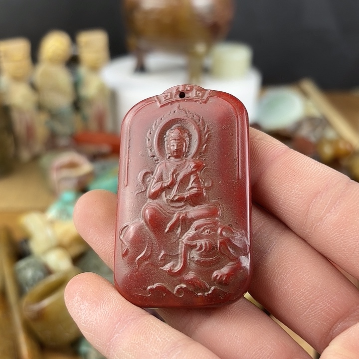 和田玉挂件未镶嵌