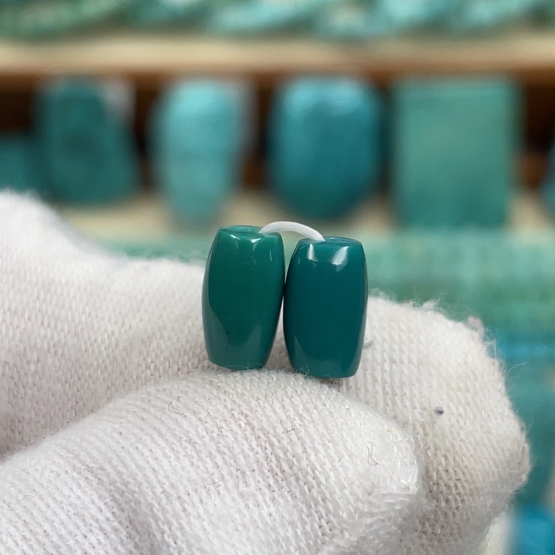 绿松石未镶嵌挂件