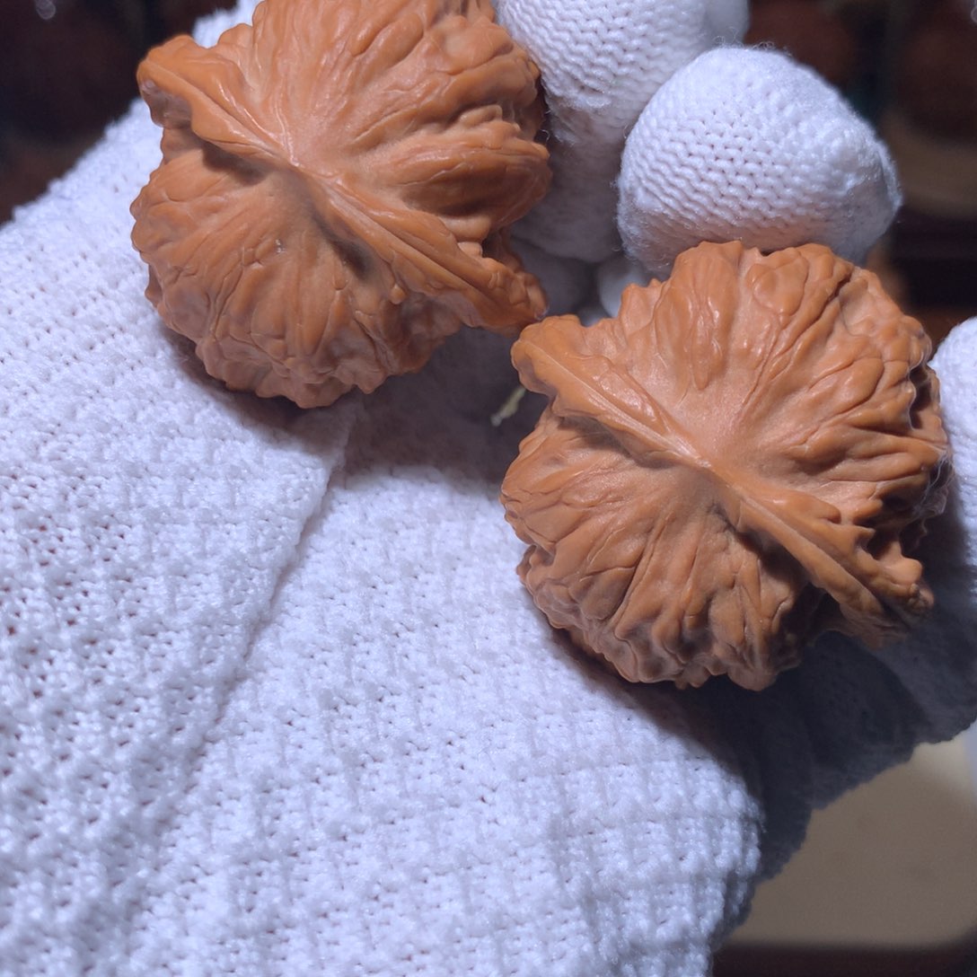 文玩核桃把件蜡皮子昌闷