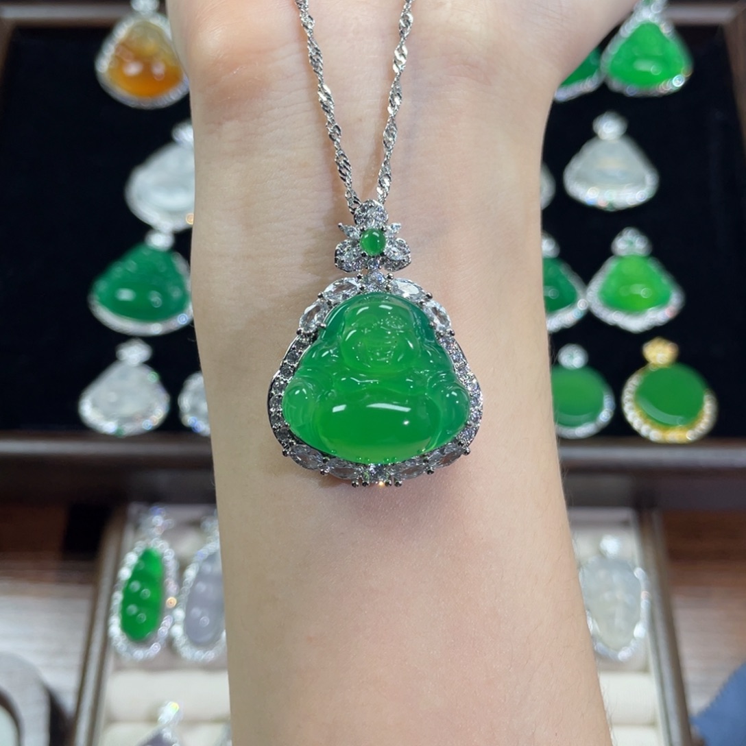 梨***^玛瑙/玉髓合金颈饰