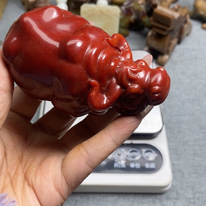 揭***斗和田玉未镶嵌挂件