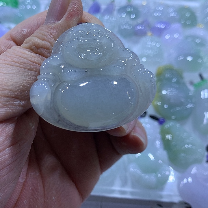 翡翠未镶嵌颈饰天然翡翠A货吊坠