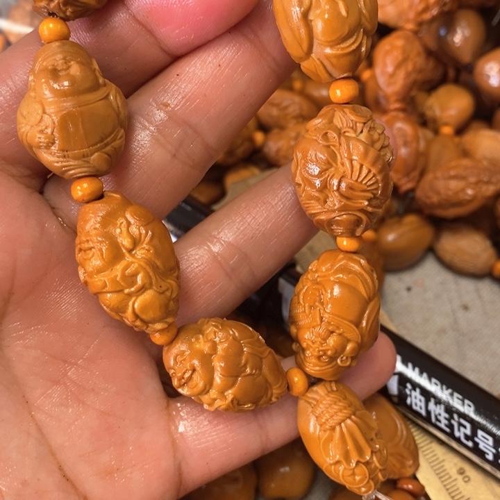 橄榄核手串/手链用****7橄榄微瑕29号