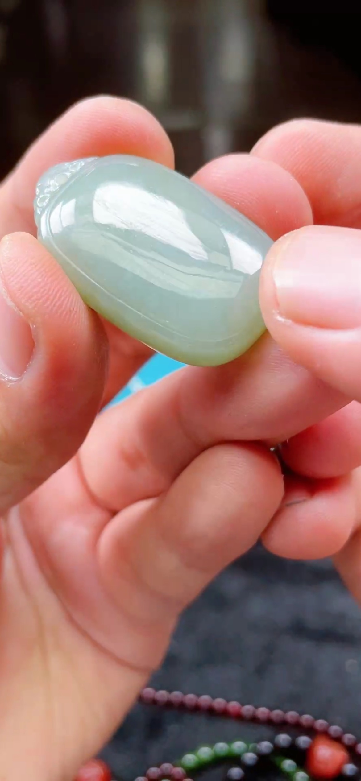 91462T28-3AH28-新疆和田玉无事牌-多样性/发一件