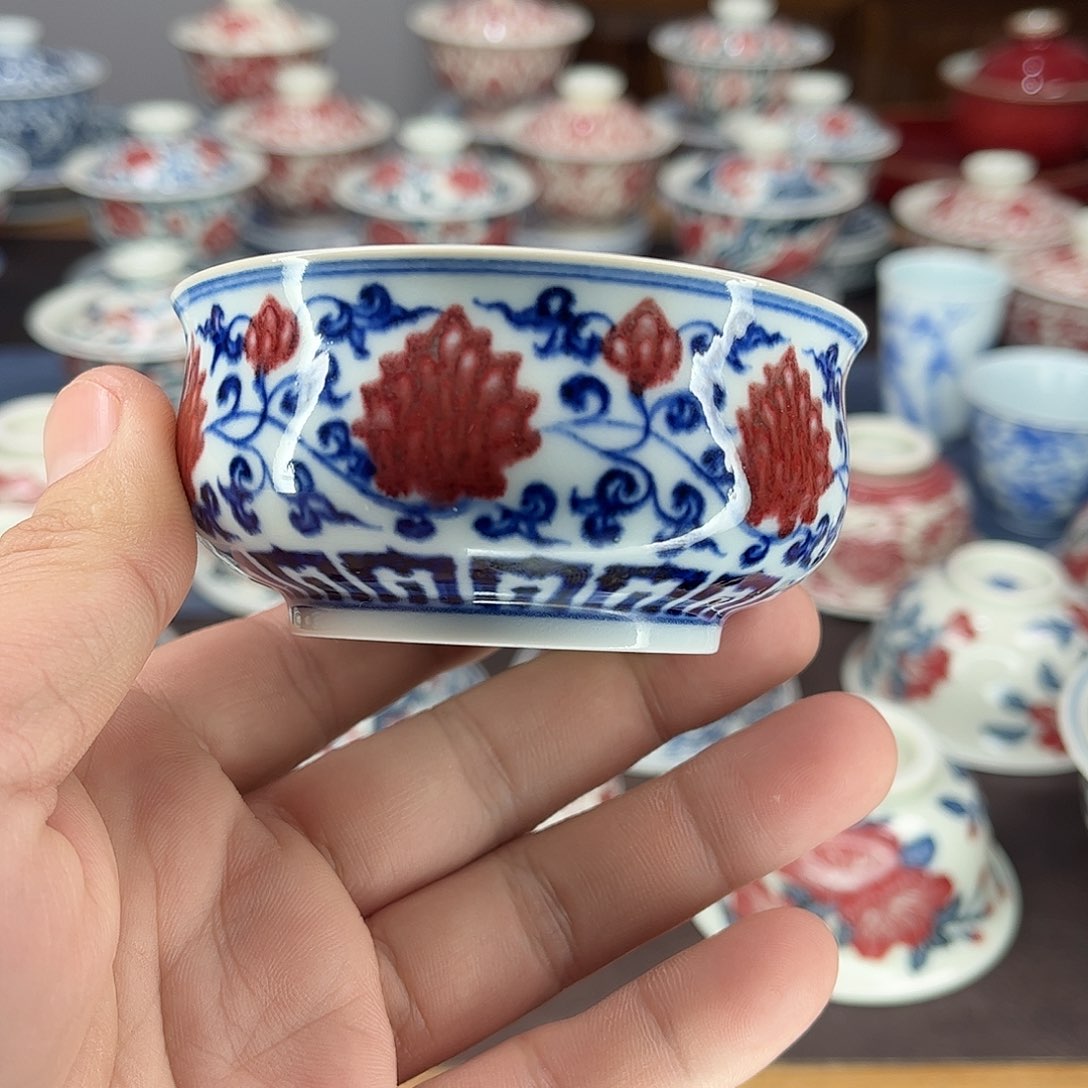 景德镇陶瓷青花釉里红