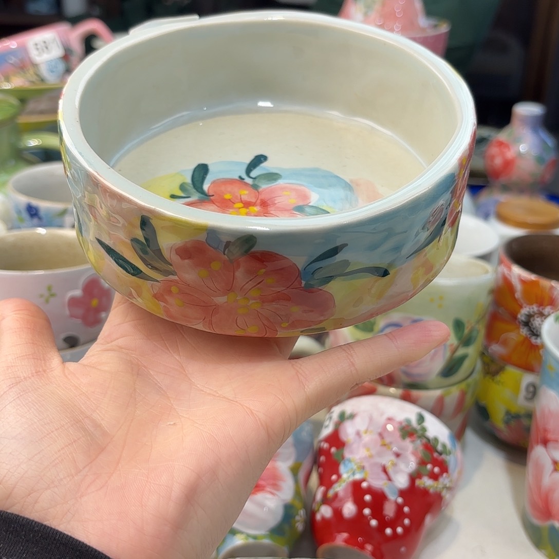 瓷片兔兔好可爱呀打