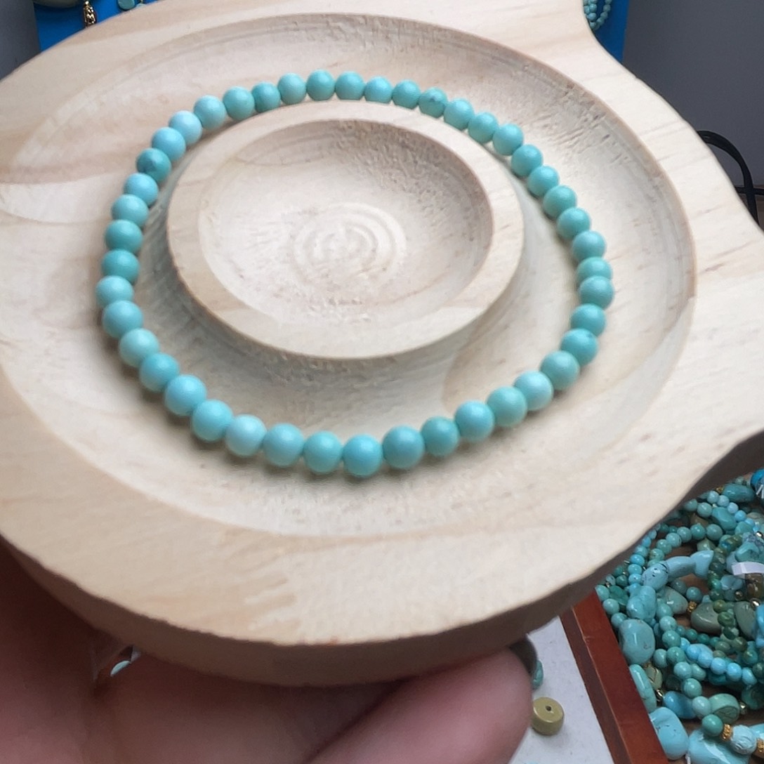 未镶嵌绿松石手串