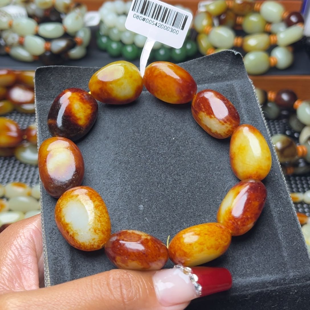 未镶嵌手串和田玉