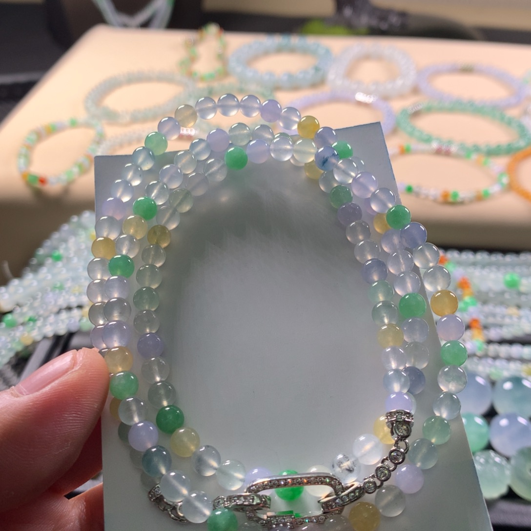 定制翡翠未镶嵌天然缅甸翡翠卡5定制不退不换